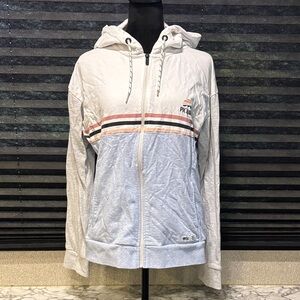 Picture Organic Clothing Women’s‎ Blue Cotton Clarky Zip Front Hoodie SZ Large